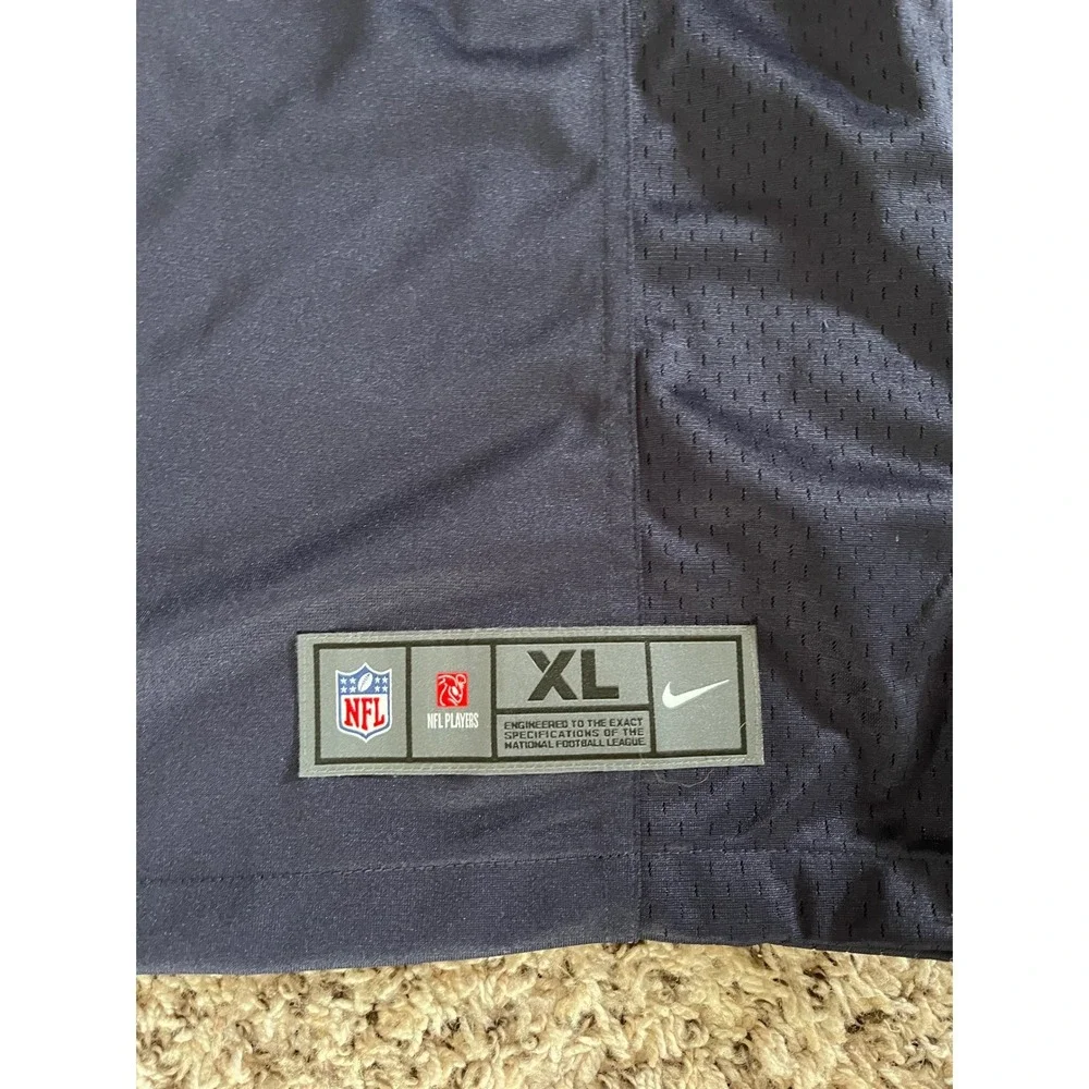 Nike Chicago Bears Khalil Mack 52 Navy Blue NFL Game Jersey Mens XL 87NM-CBGH